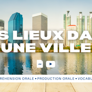 Les lieux dans une ville
